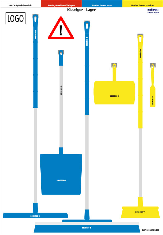 shadow board 5S layout